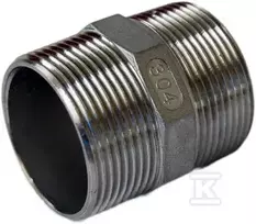 Aeon NIPEL GZ3/4" DN20, NERŪDijantis PLIENAS.
