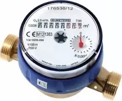 BMETERS Vandens skaitiklis GSD8-RFM šaltas vanduo 1/2 AF 2,5m3/h C klasė