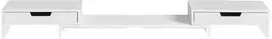 Sobuy Monitoriaus stovas Monitoriaus stovas su 2 skyriais BBF04-W
