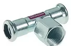 Kan Therm TEE 76XRP3/4X76 GW PLIENINIS PRESAS