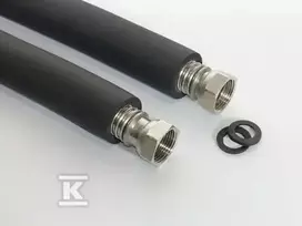 Famas Alkotest Rinkinys 2 SZTUK WĘŻY DN25 Z NAKRĘTKAMI 5/4"/5/4" Z IZOLACJĄ UV 9MM L= 1,00 FPWS // WPPC.F.100.5/4"