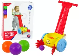 Lean Toys Stumiamas žaislas vaikams Huanger su kamuoliukais