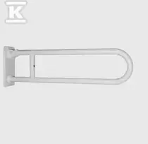 Ekotech Presto ERGOPLUS turėklai, 80 cm, tualetui/praustuvams, dažyti milteliniu būdu, balti