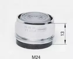 Deante Premium aeratorius praustuvo ir kriauklės maišytuvams, išorinis sriegis M24 (XDC00PCZ1)