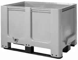 Europlast Austria Dėžės padėklų dėžės konteineris 520L su EUR padėklu 120x80 cm
