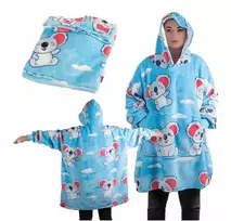 Šiltas Pledas - Džemperis "Koala 2in1" oversize, XXL