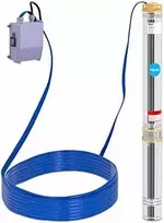 „Hillvert“ nerūdijančio plieno giluminio gręžinio siurblys 6000 l/h, iki 102 m gylio