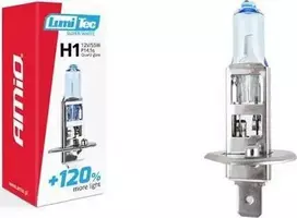 Amio 02135 Halogeninė lemputė H1 12V 55W LumiTec SuperWhite +120%