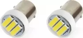 Amio LED lemputės Standard BA9s 3xSMD 7020 12V 2vnt.