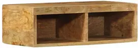 Sieninė televizoriaus spintelė, 60x30x19cm, mango mediena