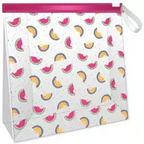 KillyS Fruit Print skaidrūs kosmetikos maišeliai