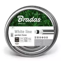 Bradas Laistymo žarna Baltas LINE 3/4'-30 m, pilka