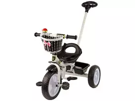 Lean Trike Vaikiškas triratukas su reguliuojamu vairu ir EVA ratais