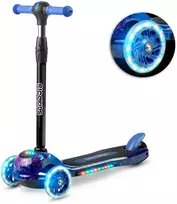 Ricokids Piko triratis paspirtukas, juodos - mėlynos spalvos