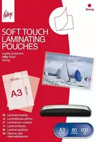 Laminavimo vokeliai,„Soft-Touch“ A3 (303x426mm) 80mic/100 lapų