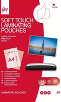 Laminavimo vokeliai „Soft-Touch“ A4 (216x303mm ) 80mic/100 lapų