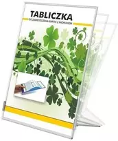 Informacinis laikiklis L formos Panta Plast, A4, vertikalus, kieto plastiko