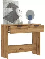 Konsolinis staliukas, artisano ąžuolo, 90x36x75cm, mediena
