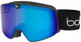 BOLLE NEVADA NEO Juodas Matte slidinėjimo akiniai + papildomas lęšis