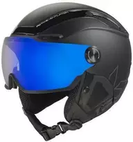BOLLE V-LINE Juodas Matte slidinėjimo šalmas (Dydis: 55-59cm)