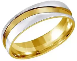Silvego Plieninis vestuvinis žiedas vyrams MARIAGE RRC2050-M
