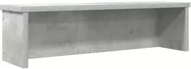 Virtuvės lentyna, sukraunama, betono, 50x15x16cm, mediena