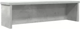 Virtuvės lentyna, sukraunama, betono, 60x15x16cm, mediena