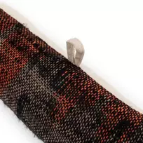 Bazaar Durų laikiklis, Oh Mano Dieve, 0,1x0,8x0,1 m, Juoda Oranžinė