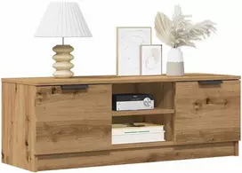 TV staliukas Televizoriaus spintelė, artisano ąžuolo, 102x35x36,5cm, mediena