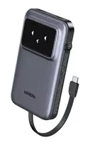 Nešiojamas įkroviklis UGREEN 10000mAh Power Bank su integruotu kabeliu