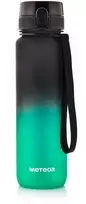 Gertuvė Meteor sportinis buteliukas 1000 ml juodas/žalias