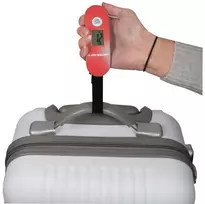 ELEKTRONINĖS TURISTINĖS SVARSTYKLĖS MAX 40 KG DUNLOP Raudonas