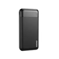 Powerbank Dudao K18-1B 10000mAh USB-A / USB-C / Micro USB - juodos spalvos