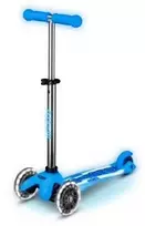 Mini Micro Deluxe Glow LED Plus Glacier Aqua paspirtukas
