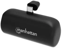 Manhattan MANHATTAN PD išorinė baterija 5000mAh, C tipo, 20W, juoda
