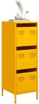 Highboard Garstyčių geltona 39x35x103,5 cm Plienas