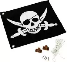 4IQ Vėliava "Piratas", 55x45cm