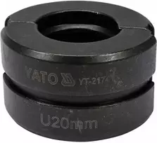 Toya Sa Poland Presavimo replių indėklas U tipo | 20 mm | plieno (YT-21741)