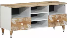 televizoriaus spintelė 100x33,5x46 cm Masyvo Mango
