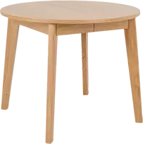 Customform Valgomojo Stalas, WOODYOU, 95x95 cm, Natūrali Ąžuolo Spalva
