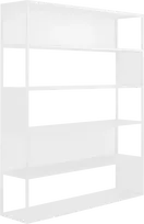 Customform Knygų laikiklis, HYLLER, 100x110 cm, Baltas