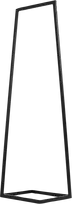Customform Knygų stovas, HYLLER, 150x75 cm, Juodas