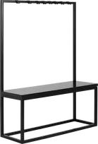 Customform Knygų stovas, HYLLER SIDE, 150x180 cm, Balta