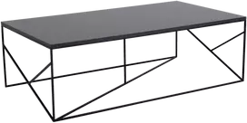 Customform Kavos staliukas, Fancy Basic, 140x80 cm, juodas
