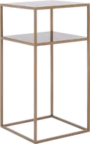 Customform Kavos Stalas, TENSIO 2 AUKŠTO METALAS 30, 0.3x0.3x0.6 m, Auksinis