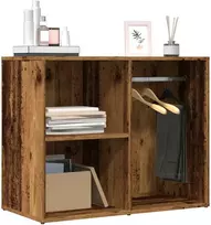 persirengimo spintelė Old Wood 80x40x65 cm Engineered Wood