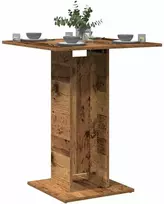 Bistro stalas Old Wood 60x60x75 cm Engineered Wood