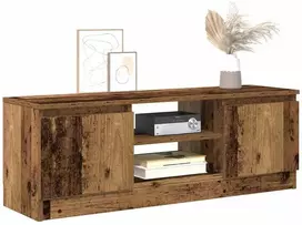 TV staliukas televizoriaus spintelė Old Wood 102x30x36 cm Engineered Wood