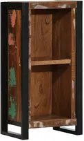 Spintelė prie lovos 40x30x80 cm Regeneruota medžio masyvo