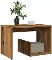 šoninis staliukas Sena mediena 59x36x38 cm Inžinierinė mediena